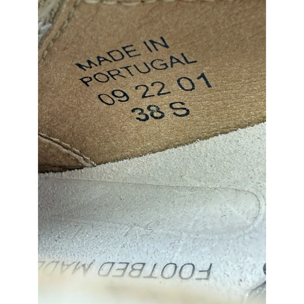 Birkenstock Oswego Womens US 7 EU 38 Narrow Brown Suede Slip On Comfort Shoes